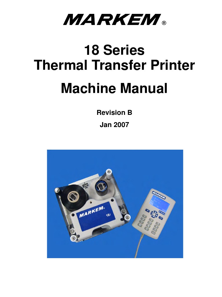 markem imaje 5400 service manual