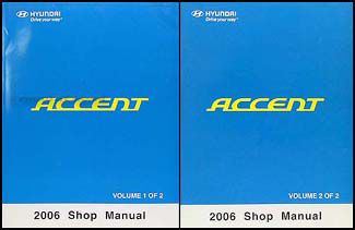 2006 hyundai accent repair manual