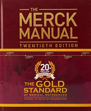 the merck manual of diagnosis and therapy 20th edition