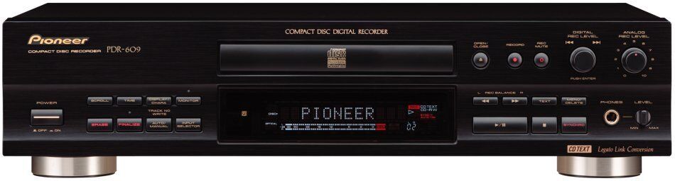 pioneer cd recorder pdr 609 manual