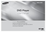 samsung e360 dvd player manual
