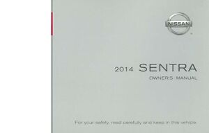 2014 nissan sentra sv owners manual