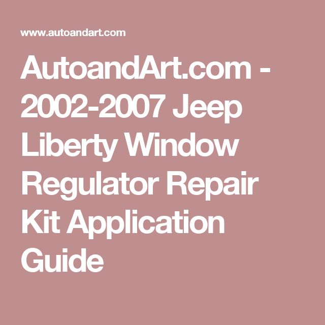 2002 jeep liberty owners manual pdf