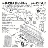 alpha black paintball gun manual