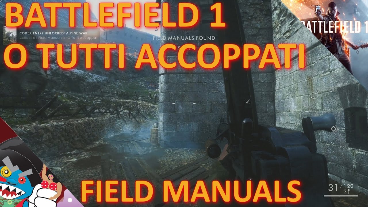 battlefield 1 codex and field manuals