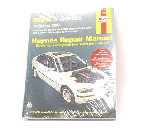 bmw 3 series repair manual