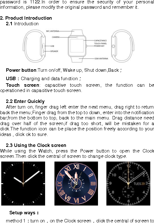 dz09 bluetooth smart watch user manual