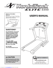 nordictrack elite 9500 pro manual