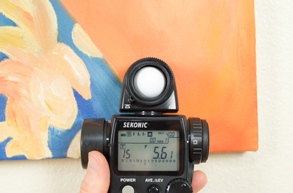 how to use a manual light meter