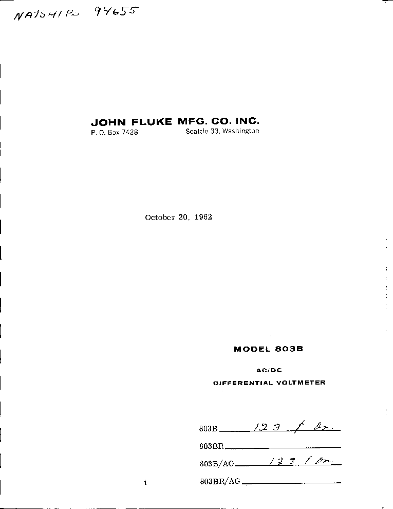 fluke 27 multimeter manual pdf