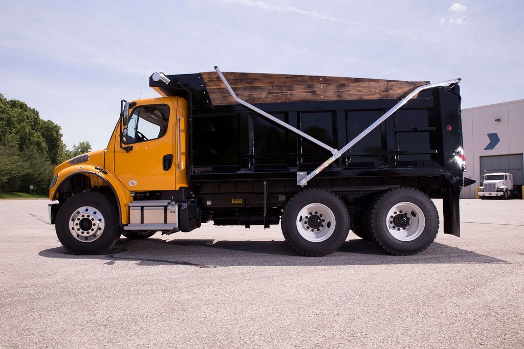 manual dump truck tarp system