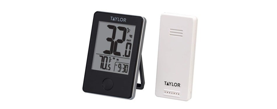 taylor 1730 wireless digital indoor outdoor thermometer manual
